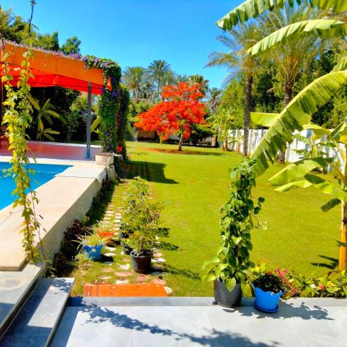 Two pools villa for families – khách sạn tại Bahig