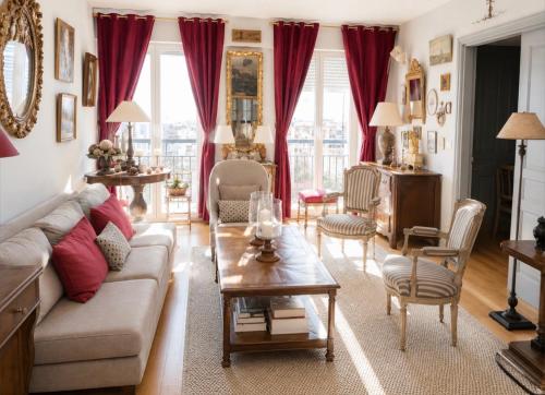 Le BILLANCOURT comfortable, spacious and well-equipped apartment