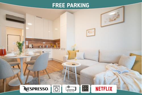 apartino - FREE parking, AC, city view balcony, nespresso, netflix – khách sạn tại Jih