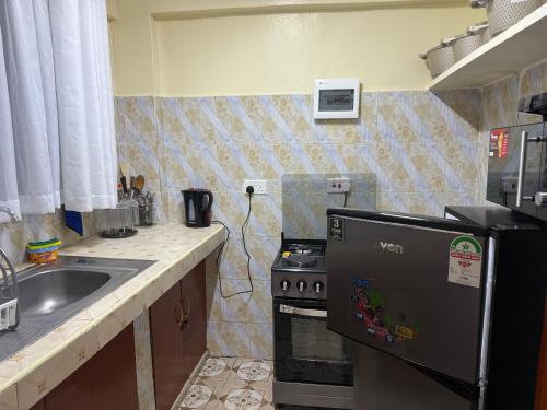 Kitchen, UrbanHive Naivasha 2Bedroom in Naivasha