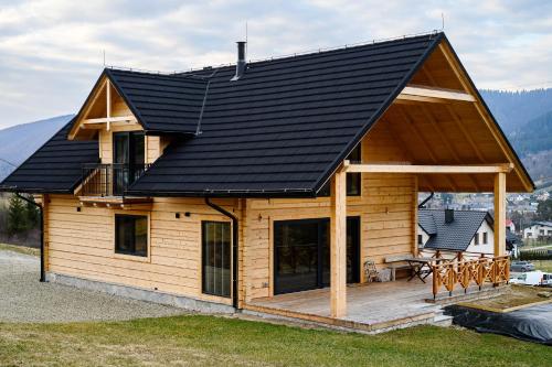 Balkons/terase, Słoneczna Polana Łabowa (Sloneczna Polana Labowa) in Labowa