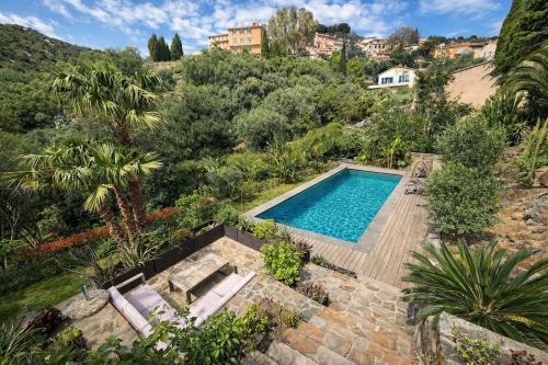 Villa Cressonnière, Évasion avec piscine