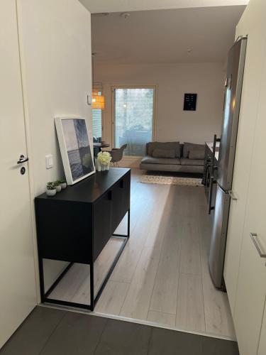 Modern Studio with Private Yard & Terrace in Rajakylä