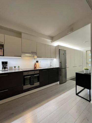 Modern Studio with Private Yard & Terrace in Rajakylä