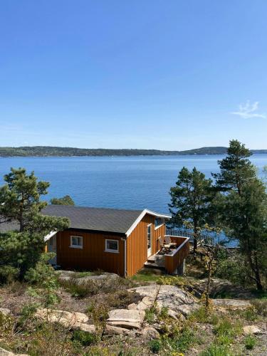 Summer Cabin With Sunrise Over Oslo Fjord