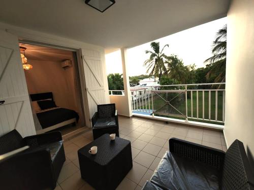 Tianna Blue Paradise T2 de standing, bord de mer in Sainte Anne