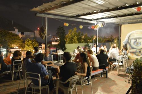 발코니/테라스, La Covacha Youth Hostel in 살타