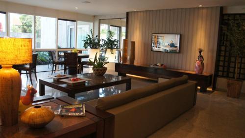 صالة مشتركة/ منطقة التلفزيون, Hotel Barramares in Piedade
