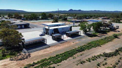 Unterkunft von außen, Perrys Yunta Accommodation in Orroroo