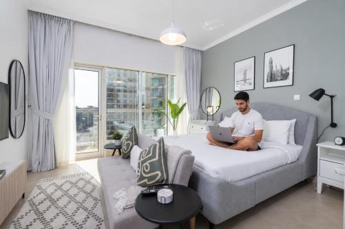 HAVN - Studio in Downtown, 10mins to Dubai Mall, Dubaj