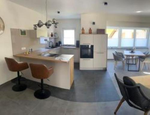廚房, Ferienhaus Limousin in 洛斯尼赫