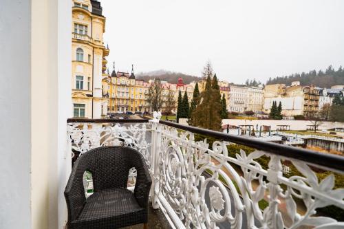 Balkon/teras, Apartments Central Park Marienbad in Marianske Lazne