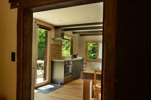 Kitchen, Chalet Rustifol in Champex