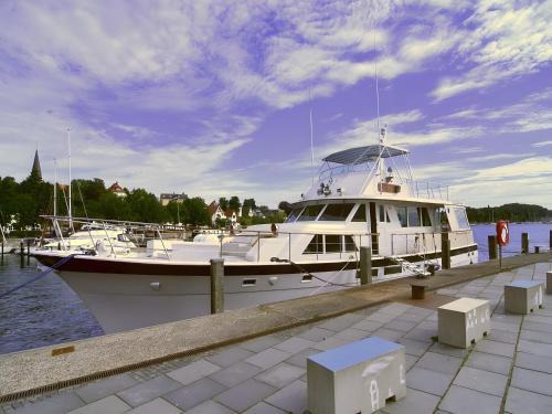 Eignerkabine auf 22m-Motoryacht