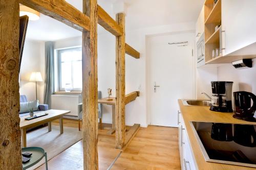 ห้องครัว, Apartments an Sankt Marien in ซทรัลซูน์ด