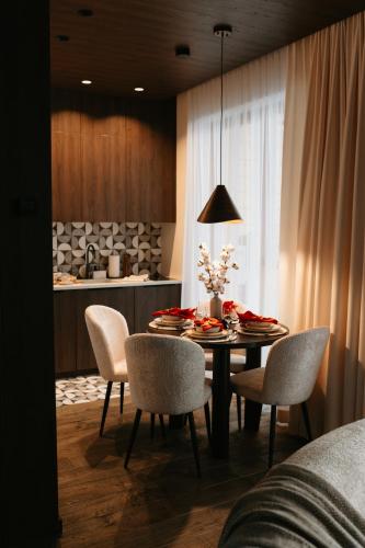Konyha, Luksusowy apartament Premium A02 - Mountain & River Residence - IZBY PODHALAŃSKIE (Luksusowy apartament Premium A02 - Mountain & River Residence - IZBY PODHALANSKIE) in Witow