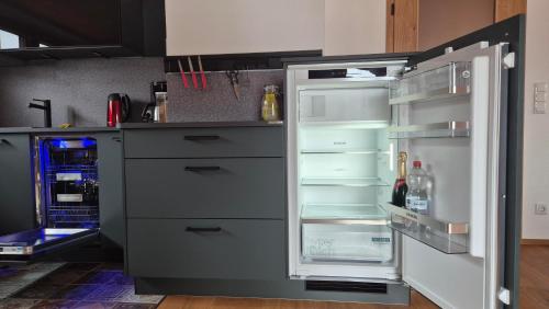 virtuve, Ferienwohnung Riedbachgarten in Ofterschwang