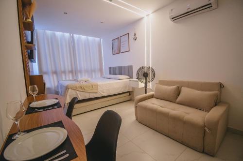 Estudio moderno c/ piscina no rooftop no centro in Other