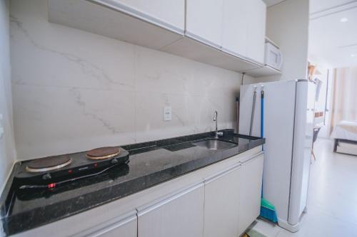 Estudio moderno c/ piscina no rooftop no centro in Other