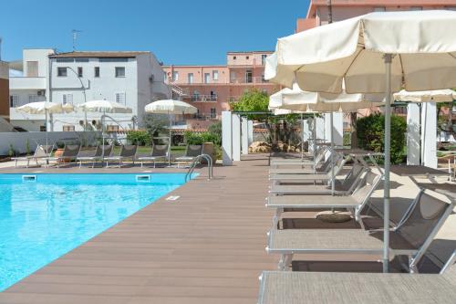 tuin, Hotel Giardino La Playa - Adults Only in Lido