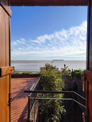 Casa Terraza al Río en Barrio Histórico con parrilla