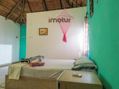 1 double bed