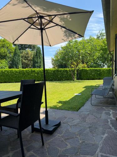 Appartamento con giardino vicino Como e Milano in Guanzate