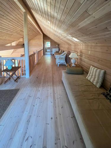 Viesnīcas āriene, Timber Beam House By Kattegat On Djursland in Alsrode