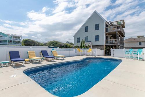Where Dreams Take Flight - KH MP 2.5, Ocean View, Beach 160 Yds, Pool, Hot Tub, Flex Stays in Kitty Hawk (NC)