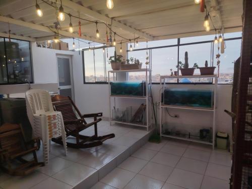 Балкон, Hospedaje Kaiak in Пакасмайо