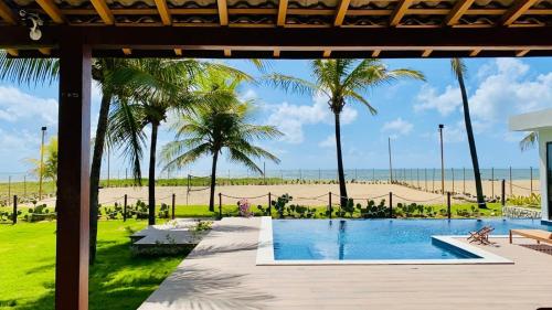 Peldbaseins, Casa de Luxo Beira Mar - Carneiros (30’ de Carro) in Barra do Sirinhaém