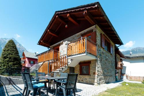 Casa Bruna Valmalenco, Casa vacanze sopra Caspoggio in Caspoggio