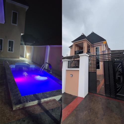 2bedroom Ensuite Home with Pool ,Wifi & 24 hour Power – khách sạn tại Akure