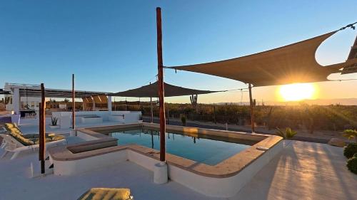 Peldbaseins, SUNRISE Heated Pool Ocean View Walk to beach in La Ventana