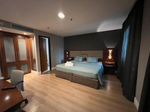 Hotel Wynd Luxuoso lado Shop Ibirapuera Moema com garagem 842, Сан-Паулу