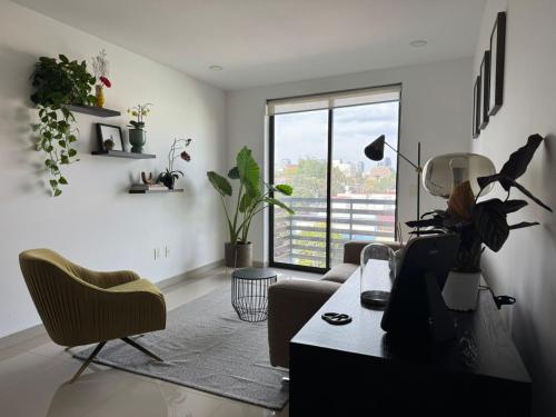 Departamento Completo en Roma Sur 2 Recámaras