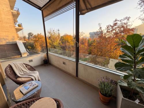 Terraza/balcón, BHB Hotel Boutique in Santiago