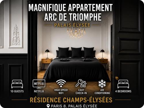 Magnifique appartement Arc de Triomphe