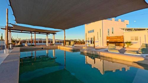Peldbaseins, SUNRISE Heated Pool Ocean View Walk to beach in La Ventana