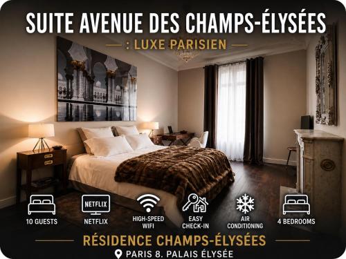 Suite Avenue des Champs-Élysées : Luxe Parisien