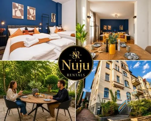 NUJU Rentals - 6-Apartments - 26 Gäste - Garten in Bielefeld, Deutschland