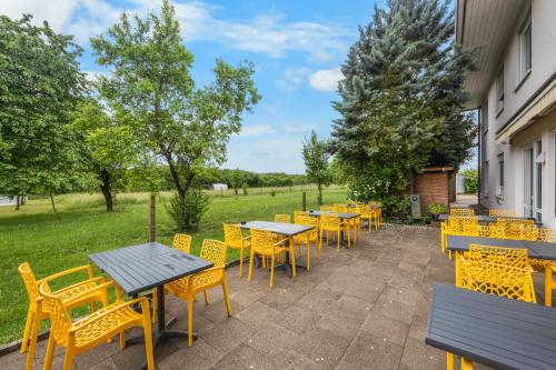 Rõdu/terrass, Hotel SunParc - SHUTTLE zum Europa-Park Rust 4km & Rulantica 2km in Ringsheim