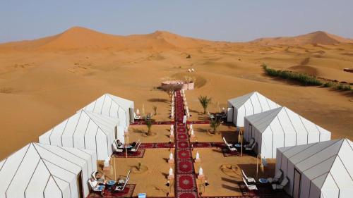 Morocco desert camp in Merzouga