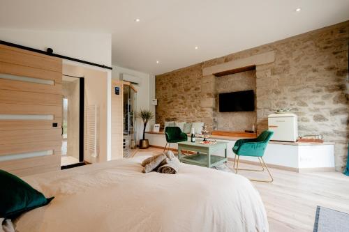 Chambre Oslo avec SAUNA privatif - La Boissière-des-Landes