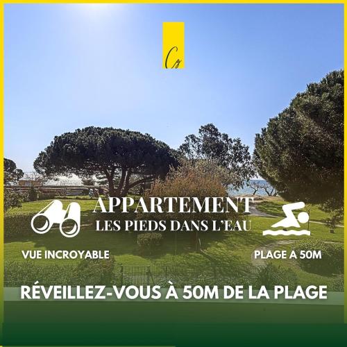 Vue mer, bord de plage, idéal couple, calme