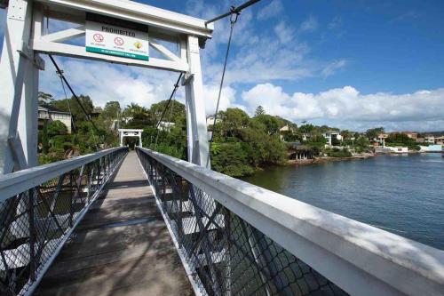 Picturesque apartment by the beach at Parsley Bay in Watsons Bay