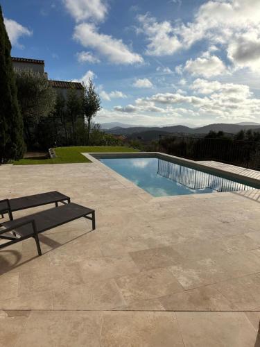 Villa provencale aux Issambres avec vue sur le golfe St Tropez in Roquebrune-sur-Argens