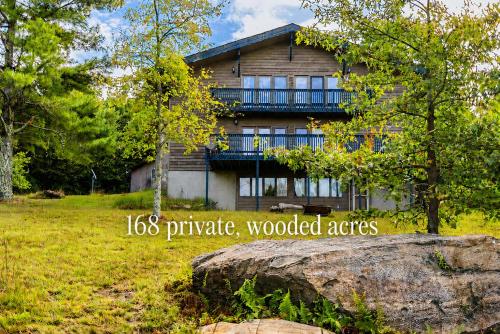 . 168 private acres ATVdirtbike trails walk to winery hunt 5 BEDROOM HOUSE