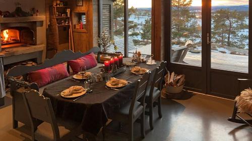 Viesnīcas āriene, Family Cabin With Dual Kitchen In Gautefall in Gautefall