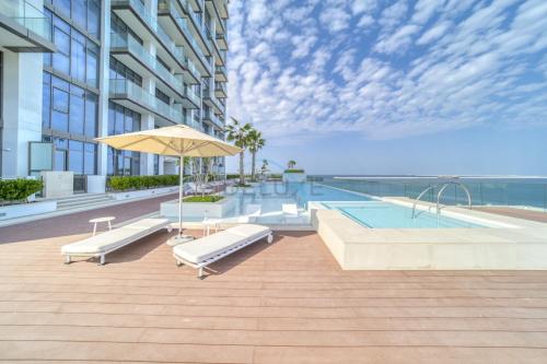 Stylish Studio with Sea Views and Direct Access to the Pool from Balcony, The Anwa By Omniyat, Dubai in Dubai Maritime City